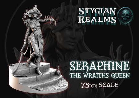Seraphine - the Wraights Queen - Bust 75mm