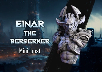 Einar the Berserker - Mini Bust