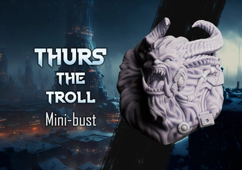 Thurs the Troll - Mini Bust