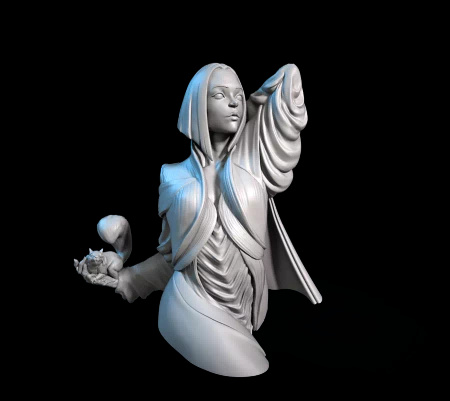 Astrid The Volva 1:10 Bust